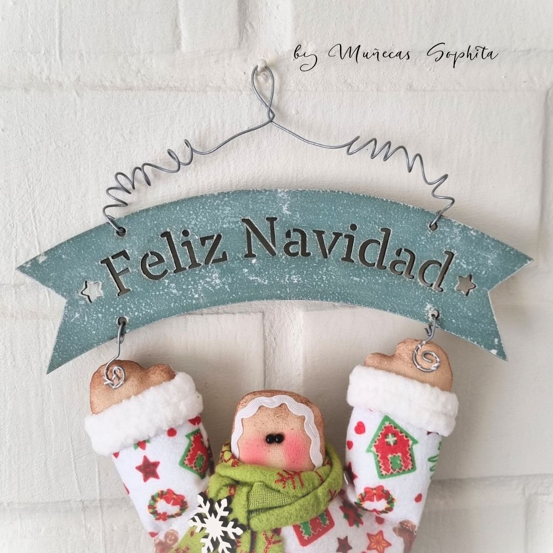 Letrero Feliz Navidad (Natural) - Imagen 2