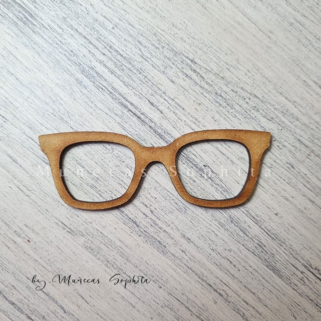Lente De Madera #1 (10 cm de ancho)